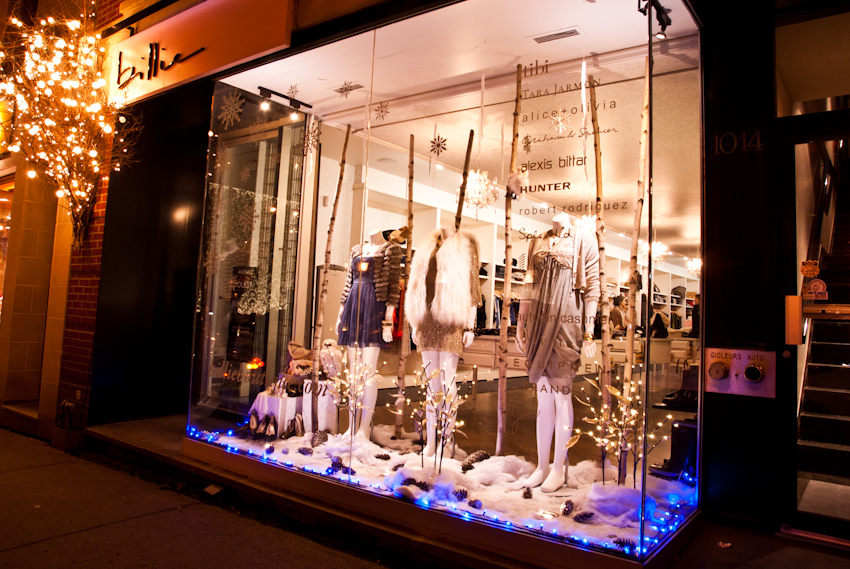 Luxuria & Co, Clothing store in Montreal, Quebec.