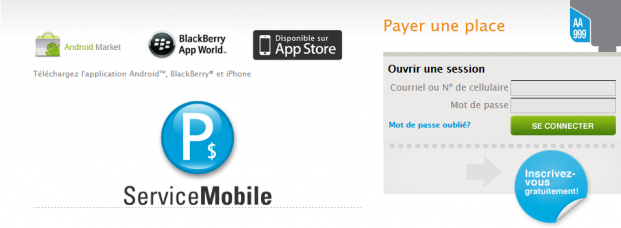 P$ Mobile Service App Montreal