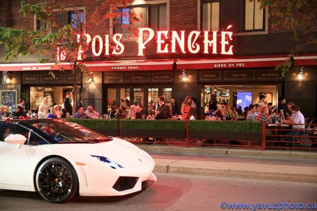 Le Pois Penche Outside